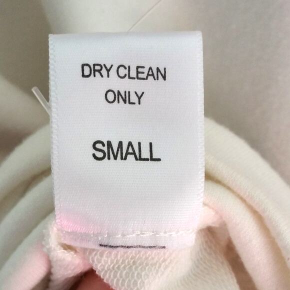 Collective Concepts White Short Sleeve Cardigan Size S - Picture 8 of 8